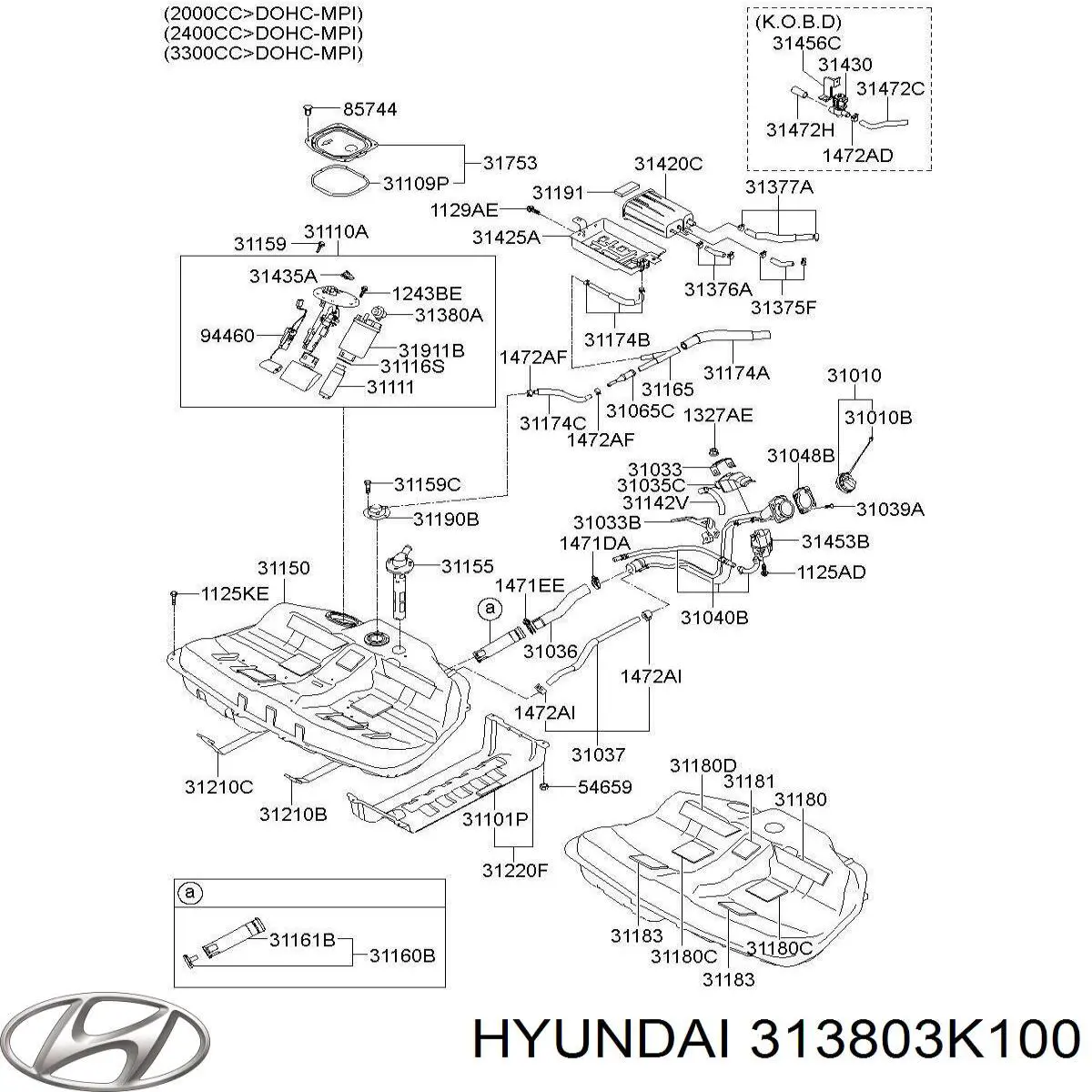 313803K100 Hyundai/Kia 