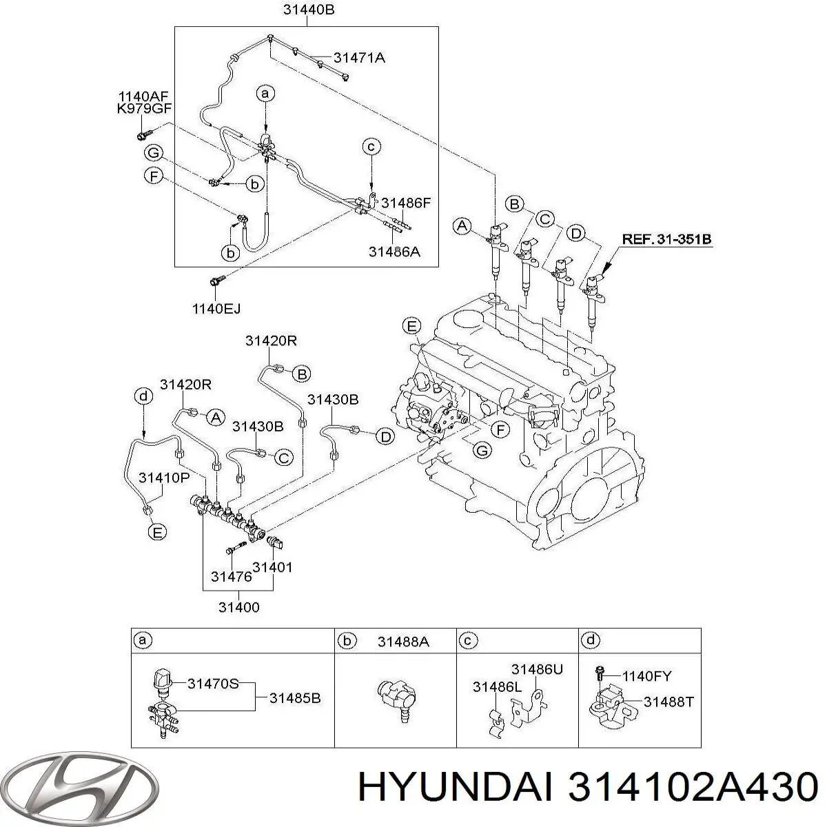 314102A430 Hyundai/Kia 