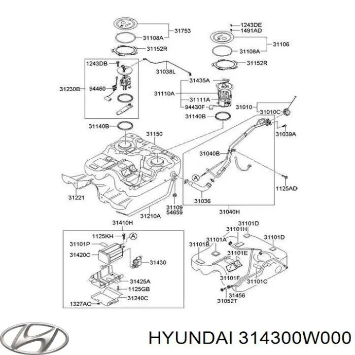  314300W000 Hyundai/Kia