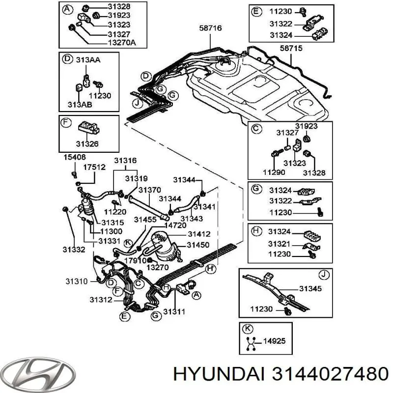  3144027480 Hyundai/Kia