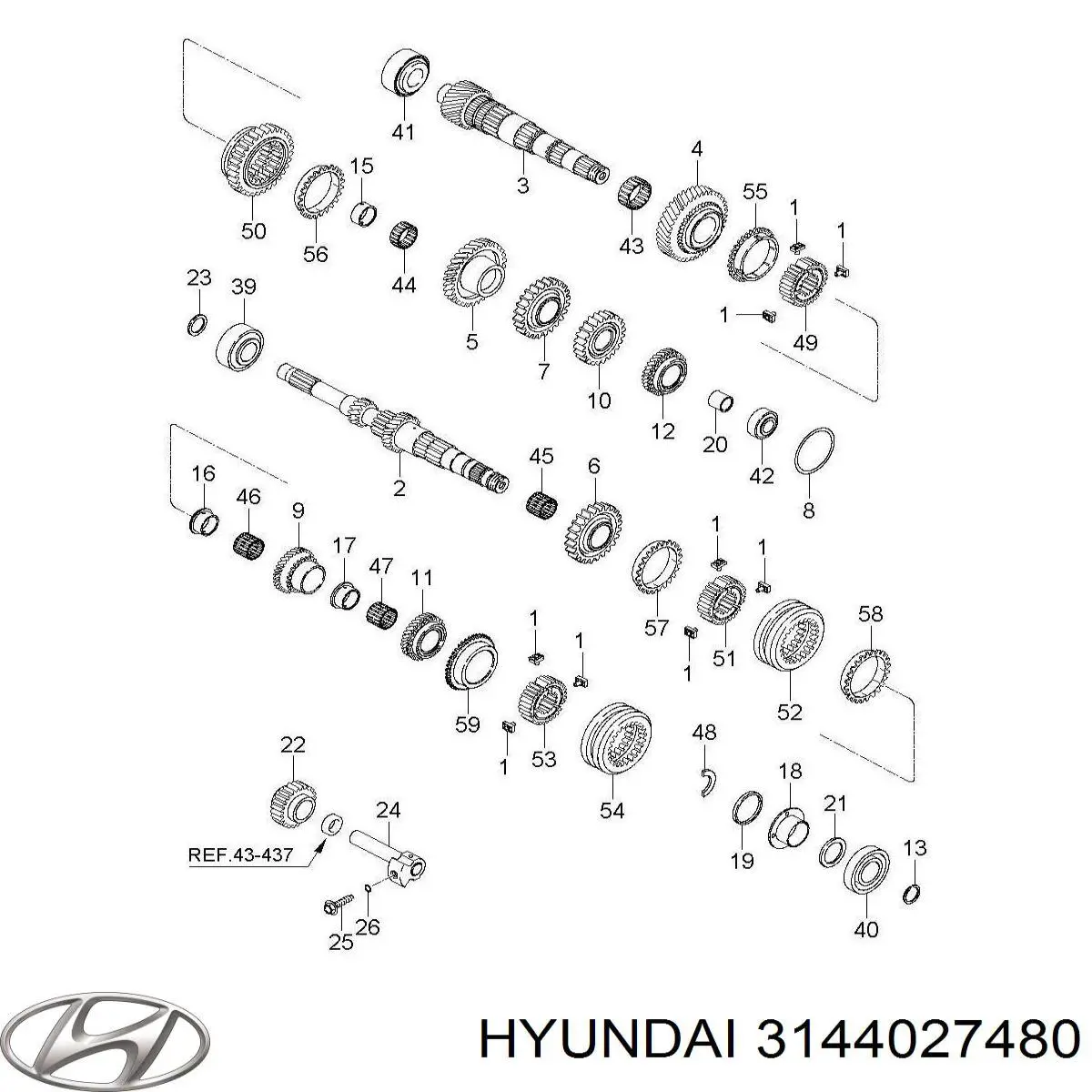 Hyundai/Kia 3144027480