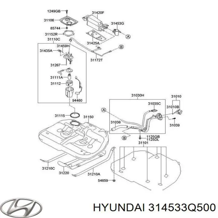  314533Q500 Hyundai/Kia