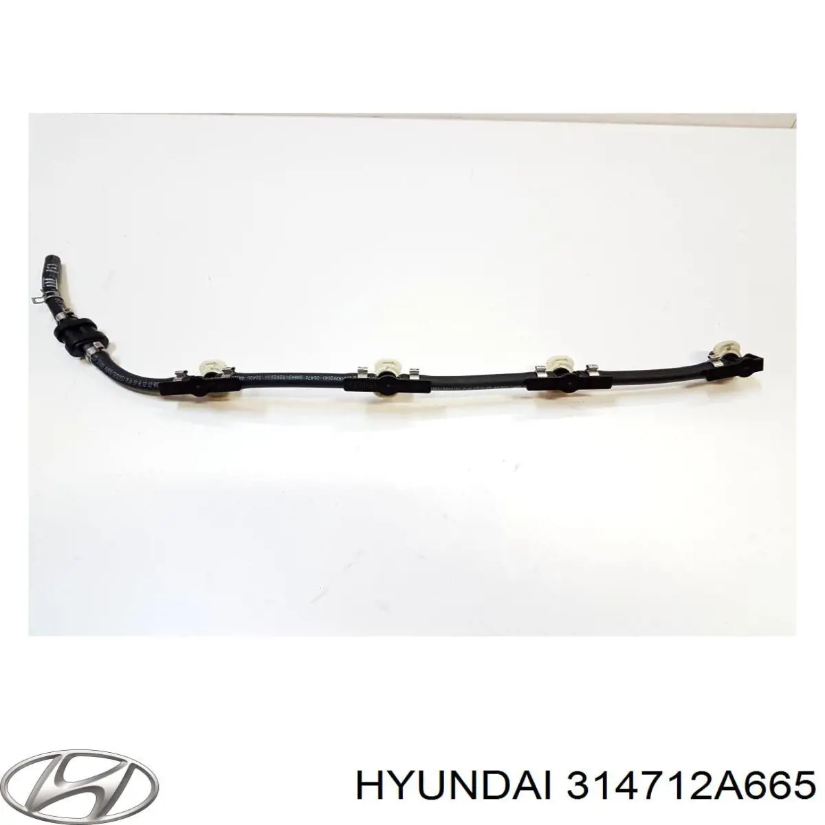 Купити 314712A665 Hyundai/Kia Трубка паливна, зворотня від форсунок