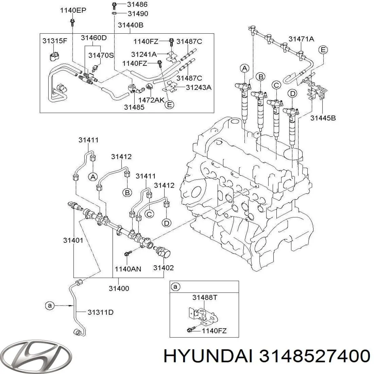  Hyundai/Kia 3148527400 ціна, від 11.40 USD