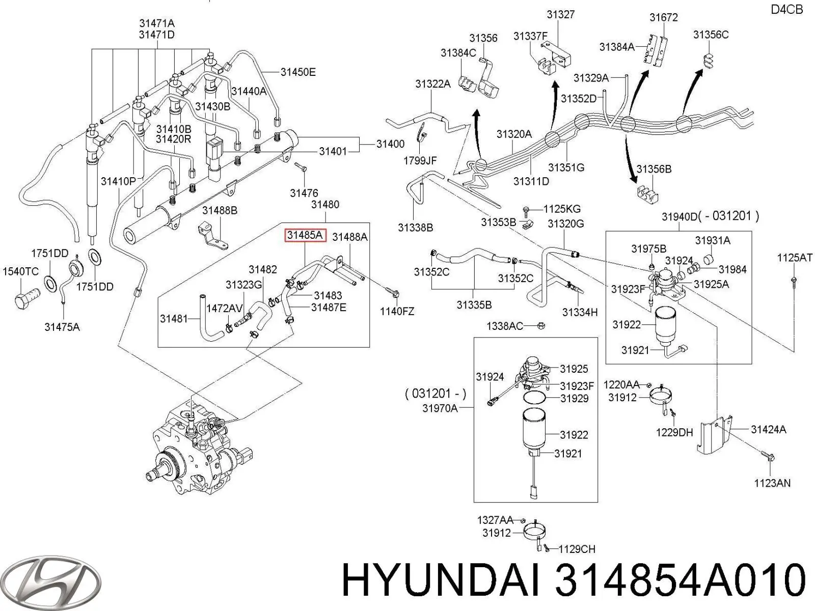 314854A010 Hyundai/Kia 