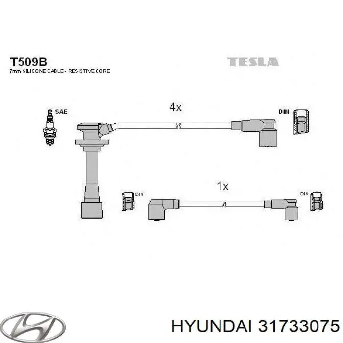 Купити 31733075 Hyundai/Kia Підшипник маточини задньої, зовнішній