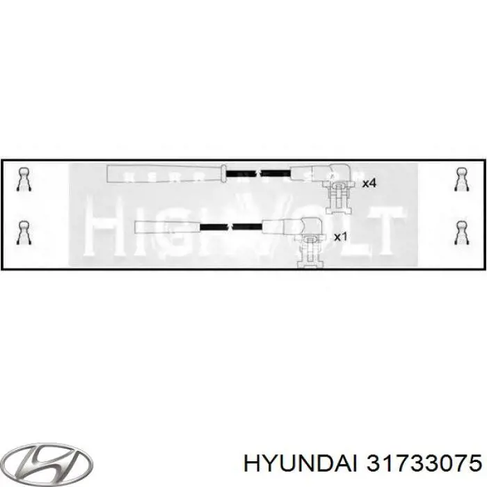 Підшипник маточини задньої, зовнішній 31733075 Hyundai/Kia