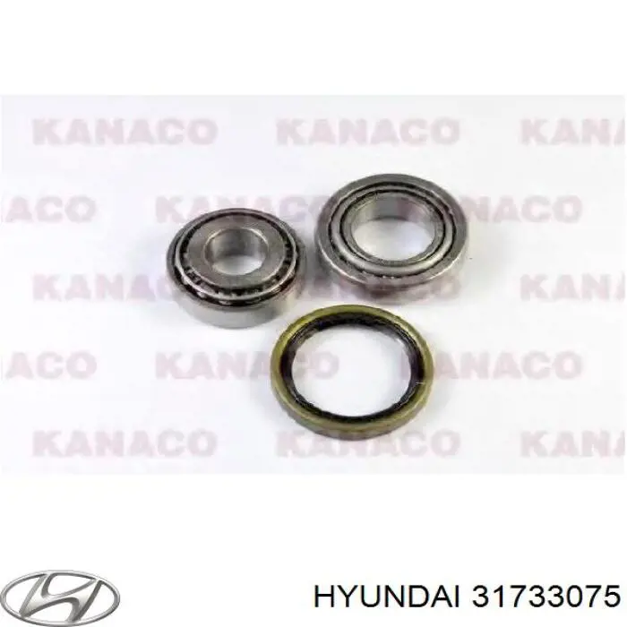 Підшипник задньої маточини зовнішній Hyundai/Kia 31733075 ціна, від 7.15 USD