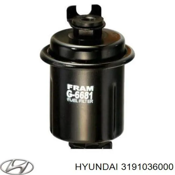 Фільтр тонкого очищення палива Hyundai/Kia 3191036000 ціна, від 5.57 USD