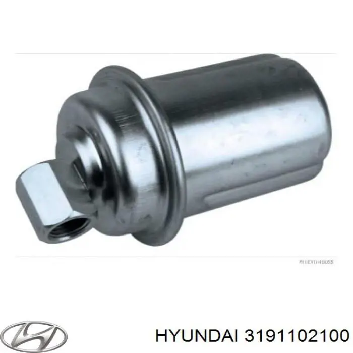Паливний фільтр 3191102100 Hyundai/Kia