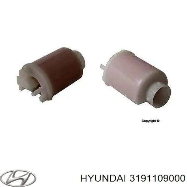 Фільтр тонкого очищення палива Hyundai/Kia 3191109000 ціна, від 12.99 USD