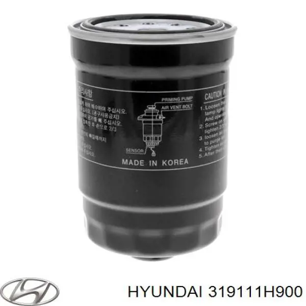 Фільтр паливний Hyundai/Kia 319111H900