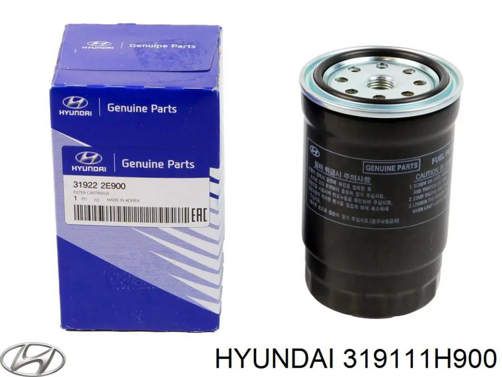 Паливний фільтр 319111H900 Hyundai/Kia