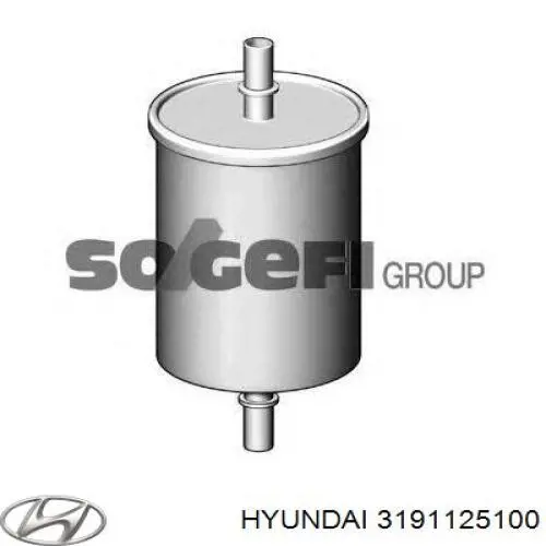 3191125100 Hyundai/Kia Фільтр палива