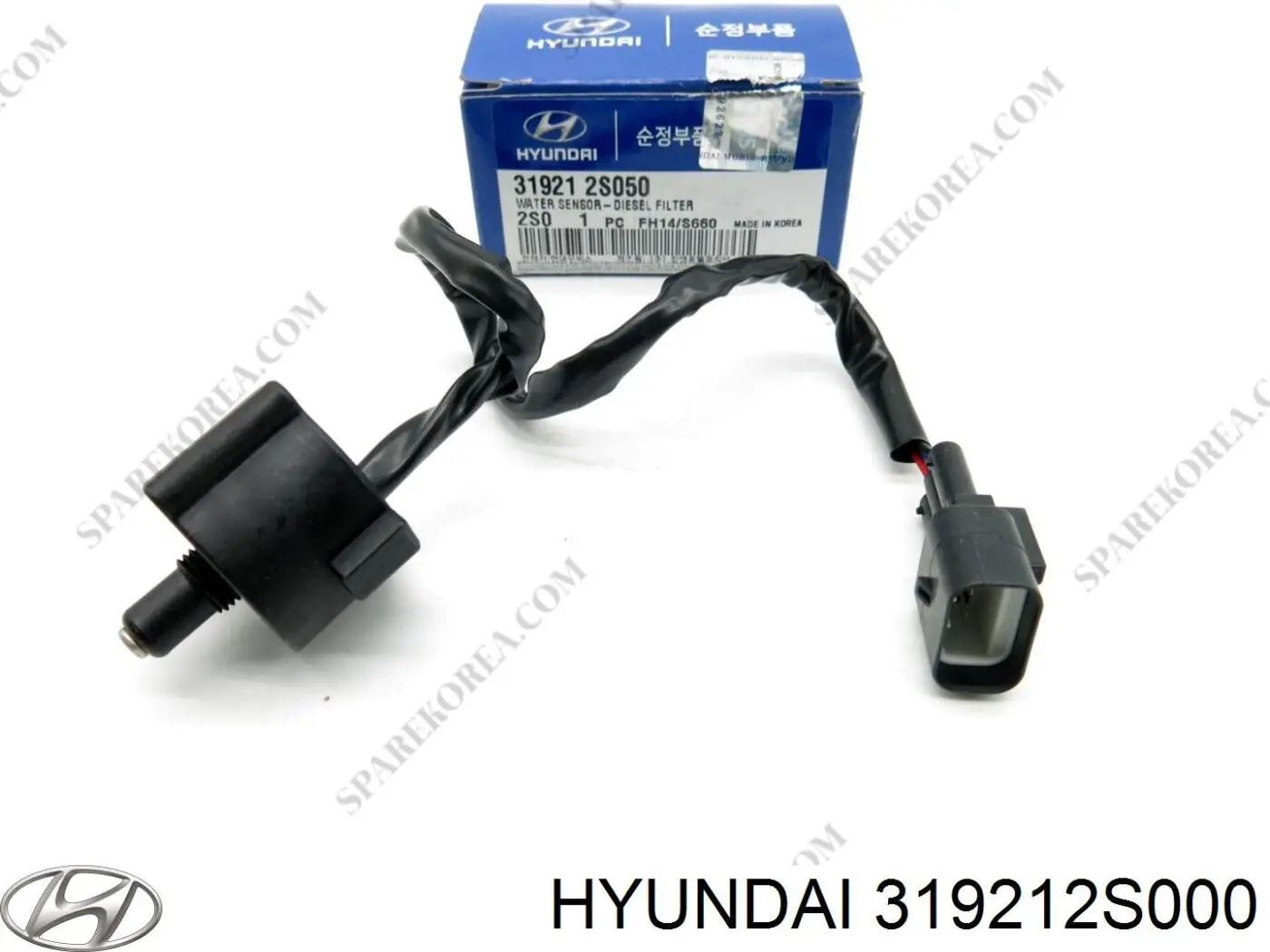 319212S000 Hyundai/Kia Датчик рівня води паливного фільтра
