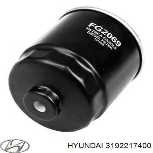 Купити 3192217400 Hyundai/Kia Фільтр-відстійник палива грубої очистки