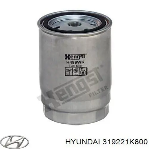 319221K800 Hyundai/Kia фільтр паливний
