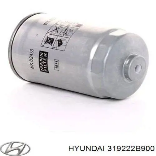 Фільтр тонкого очищення палива Hyundai/Kia 319222B900 ціна, від 25.23 USD