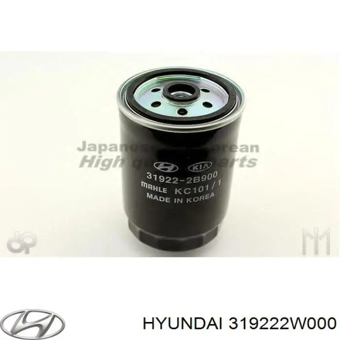 319222W000 Hyundai/Kia фільтр паливний