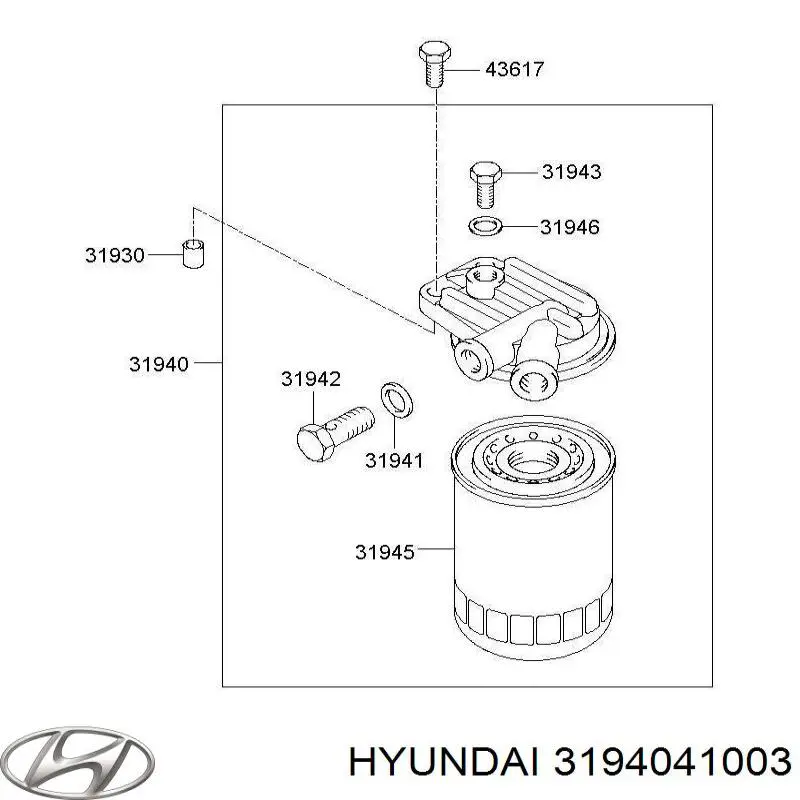 Купити 3194041003 Hyundai/Kia 