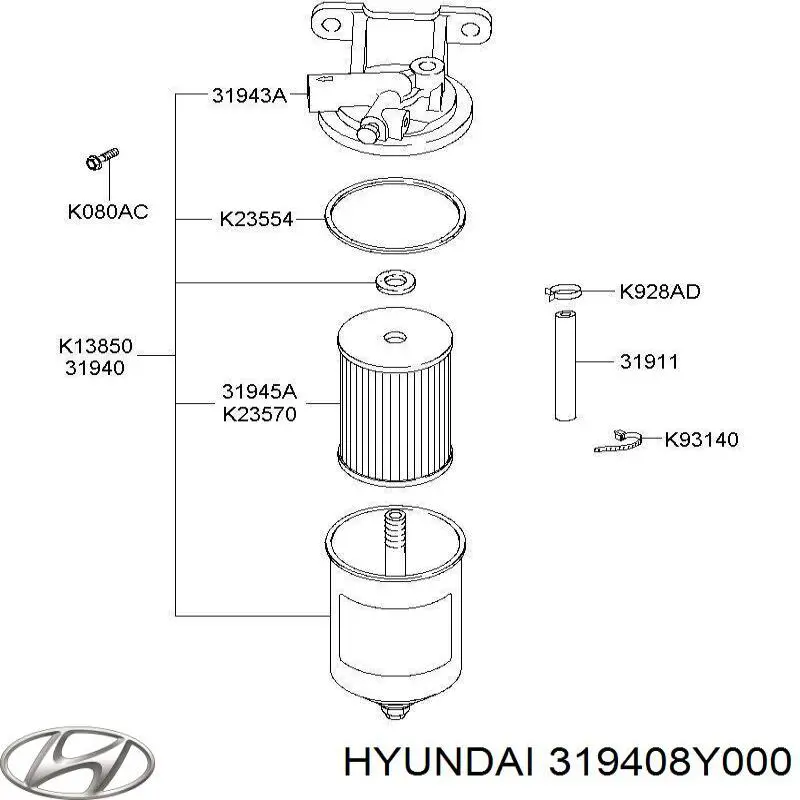 319408Y000 Hyundai/Kia 