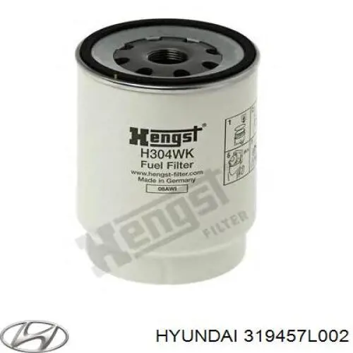 Паливний фільтр 319457L002 Hyundai/Kia
