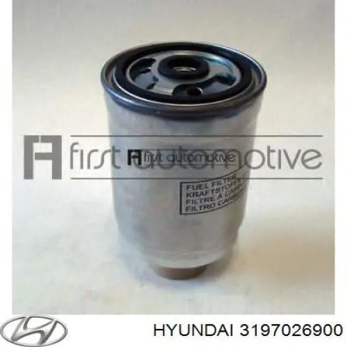 3197026900 Hyundai/Kia фільтр паливний