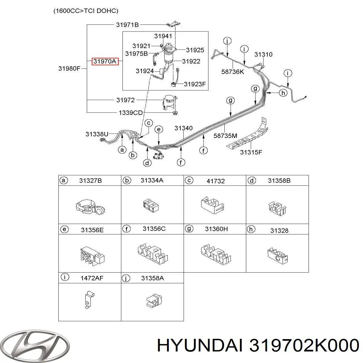  319702K000 Hyundai/Kia