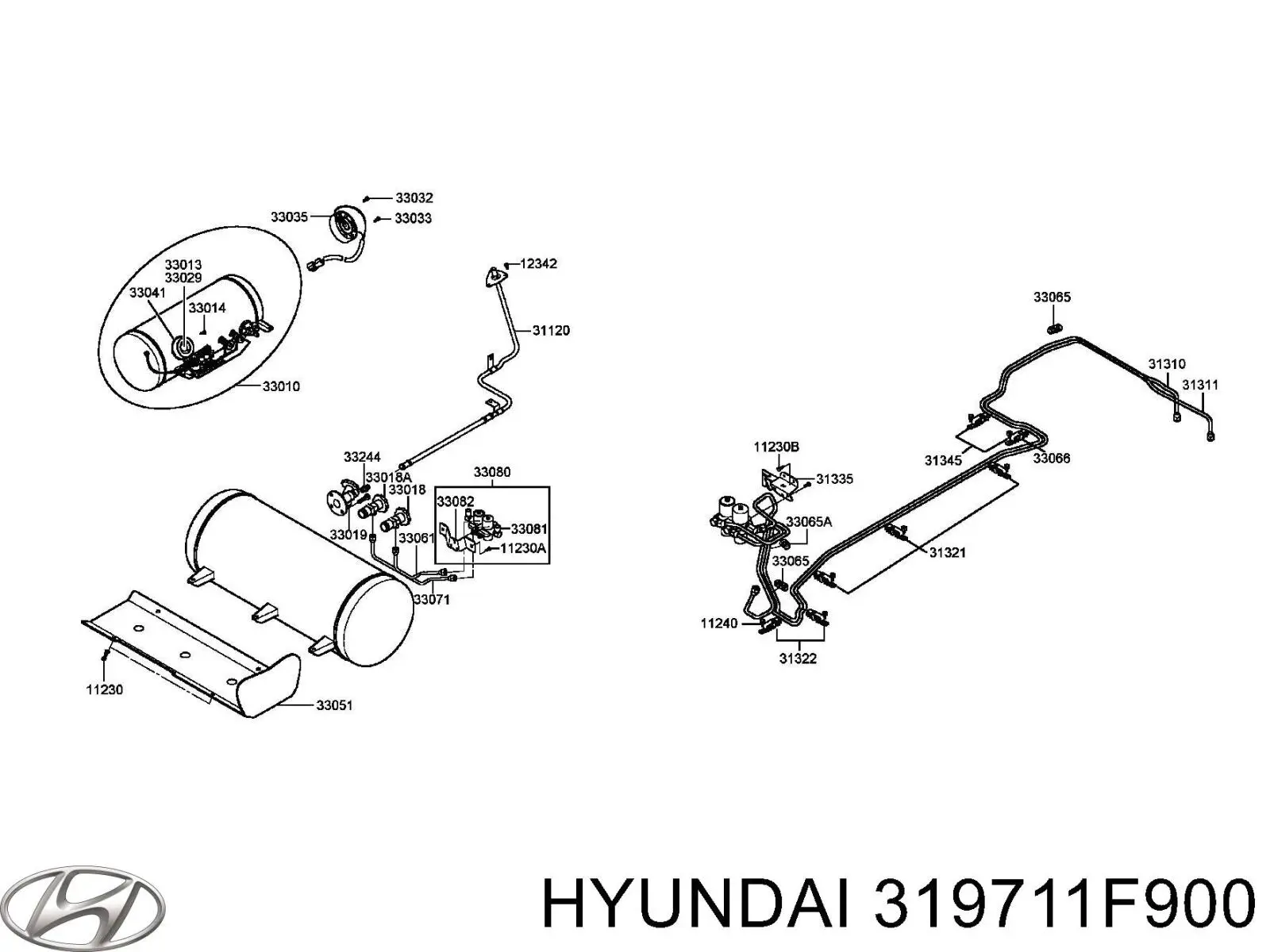  Hyundai/Kia 319712E900 ціна, від 18.18 USD