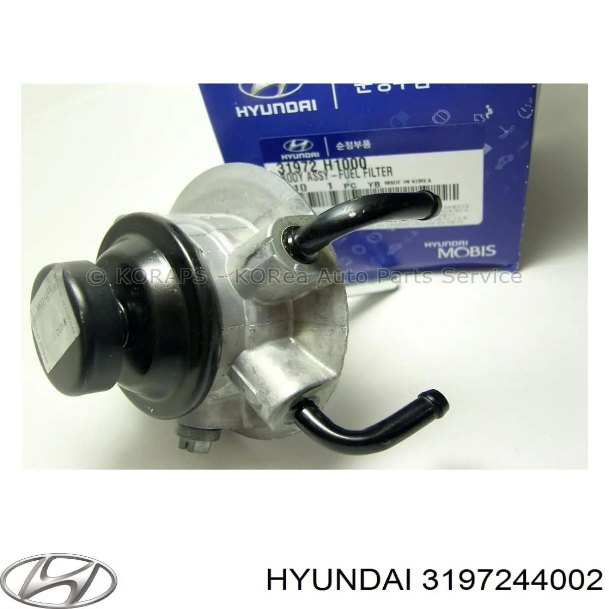 Кришка корпусу паливного фільтра Hyundai H-1 STAREX Starex (Хендай H-1 STAREX)