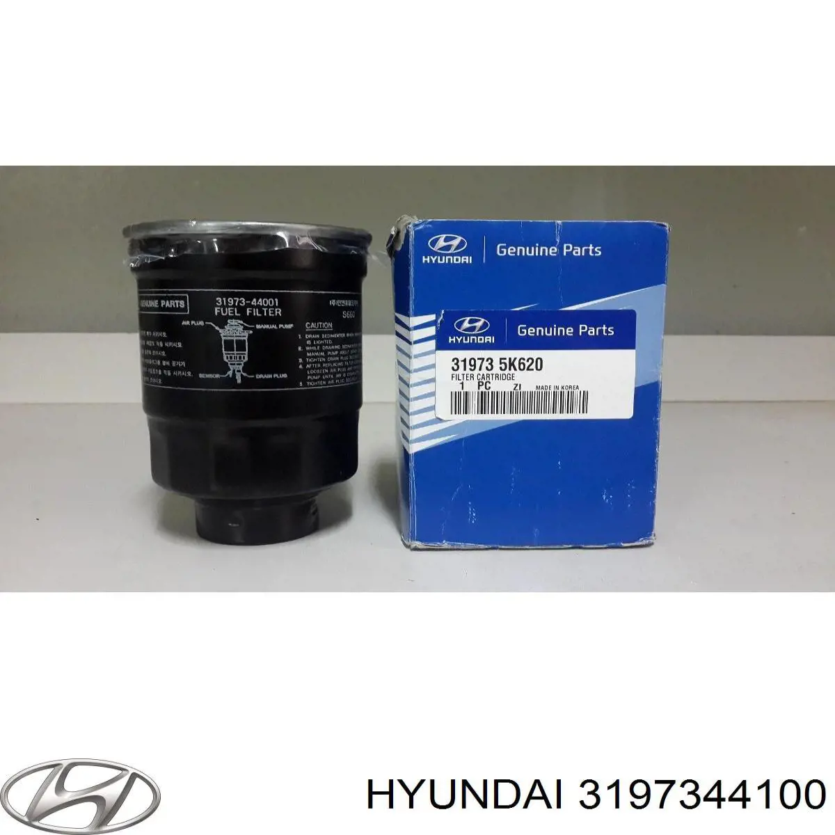 Купити 3197344100 Hyundai/Kia Фільтр-відстійник палива грубої очистки