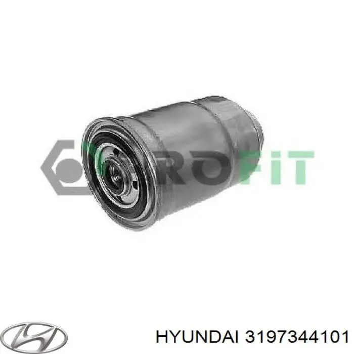 Купити 3197344101 Hyundai/Kia Фільтр-відстійник палива грубої очистки