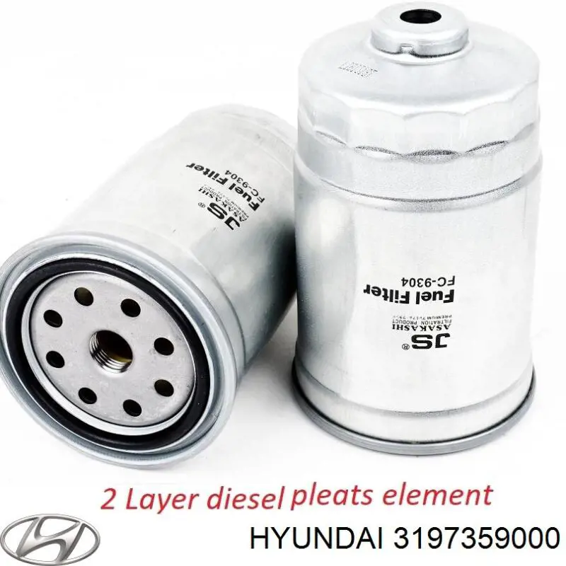 3197359000 Hyundai/Kia фільтр паливний