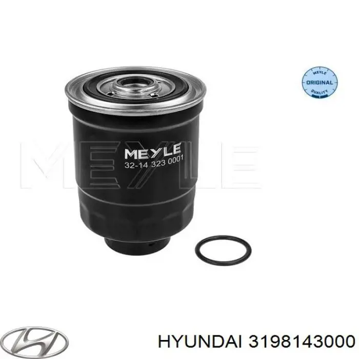 Купити 3198143000 Hyundai/Kia Фільтр-відстійник палива грубої очистки