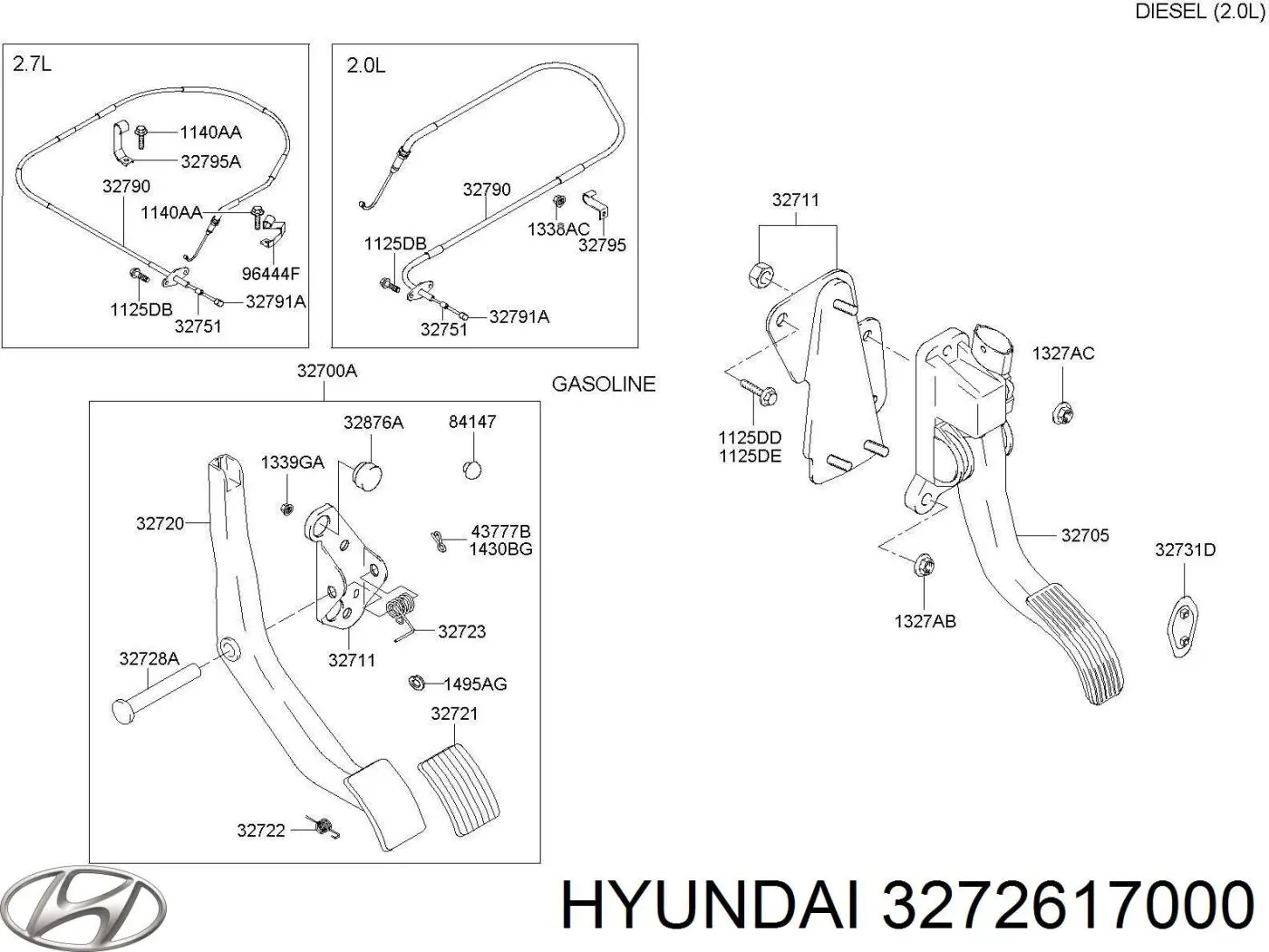 3272617000 Hyundai/Kia 