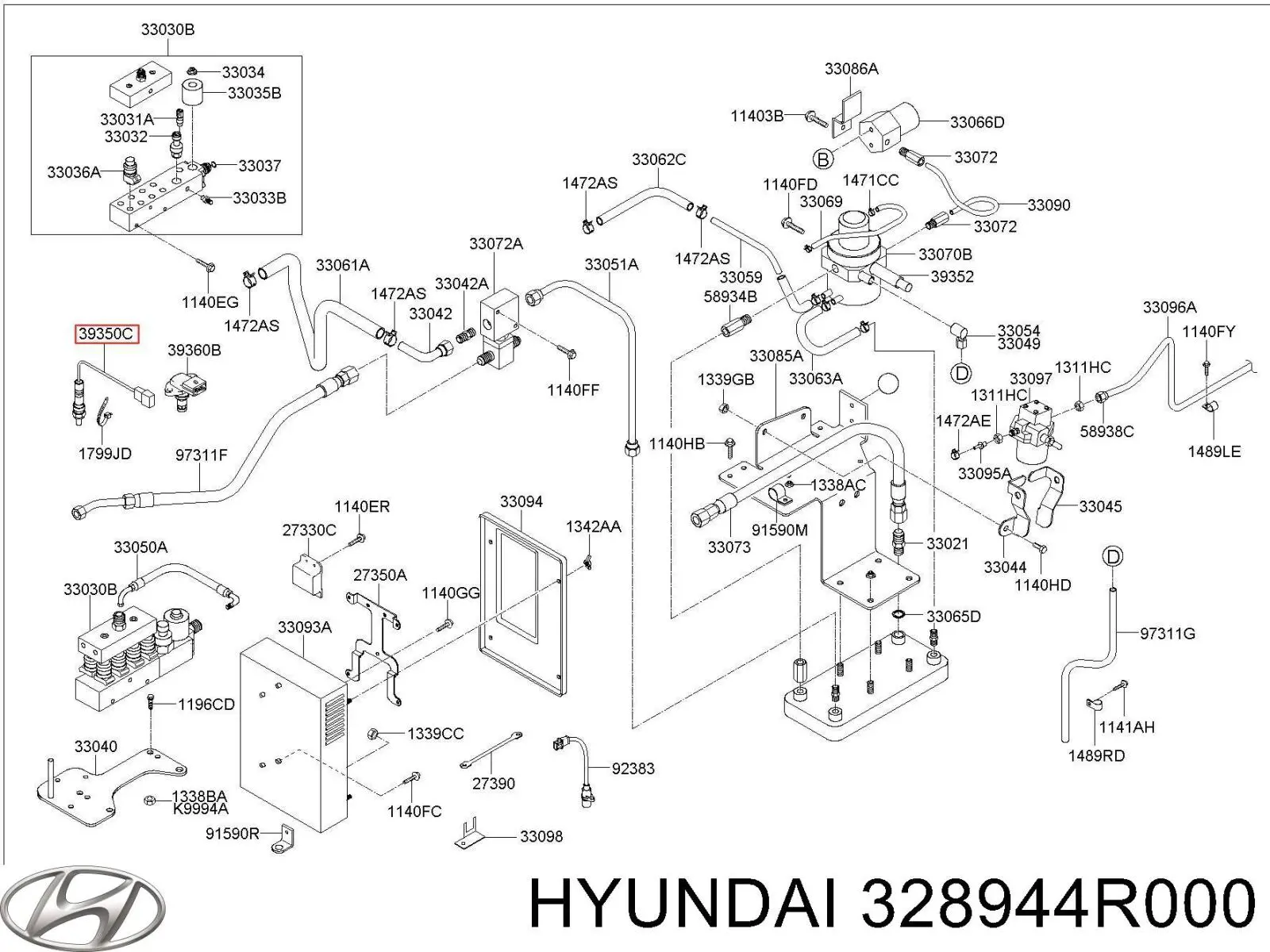  Hyundai/Kia 328944R000 ціна, від 3.65 USD