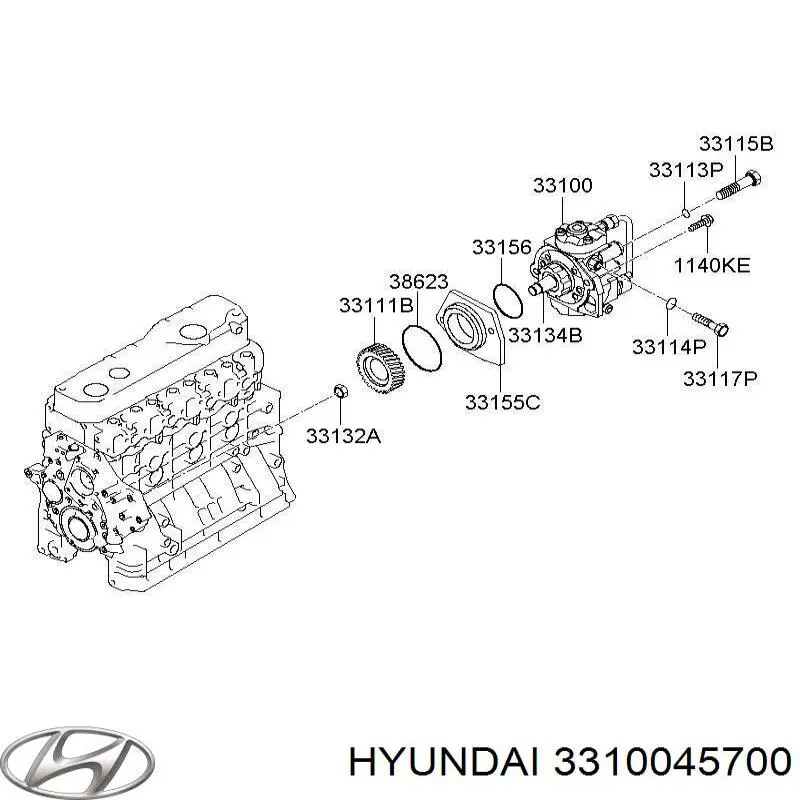 Паливні форсунки на Hyundai HD LIGHT 