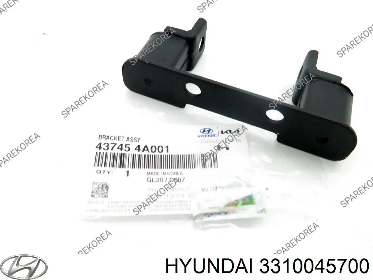 Паливні форсунки 3310045700 Hyundai/Kia
