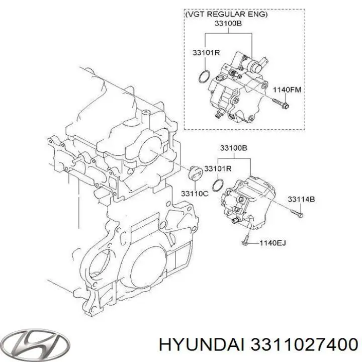 Муфта ПНВТ Hyundai Santa Fe 2 (CM) (Хендай Санта фе)
