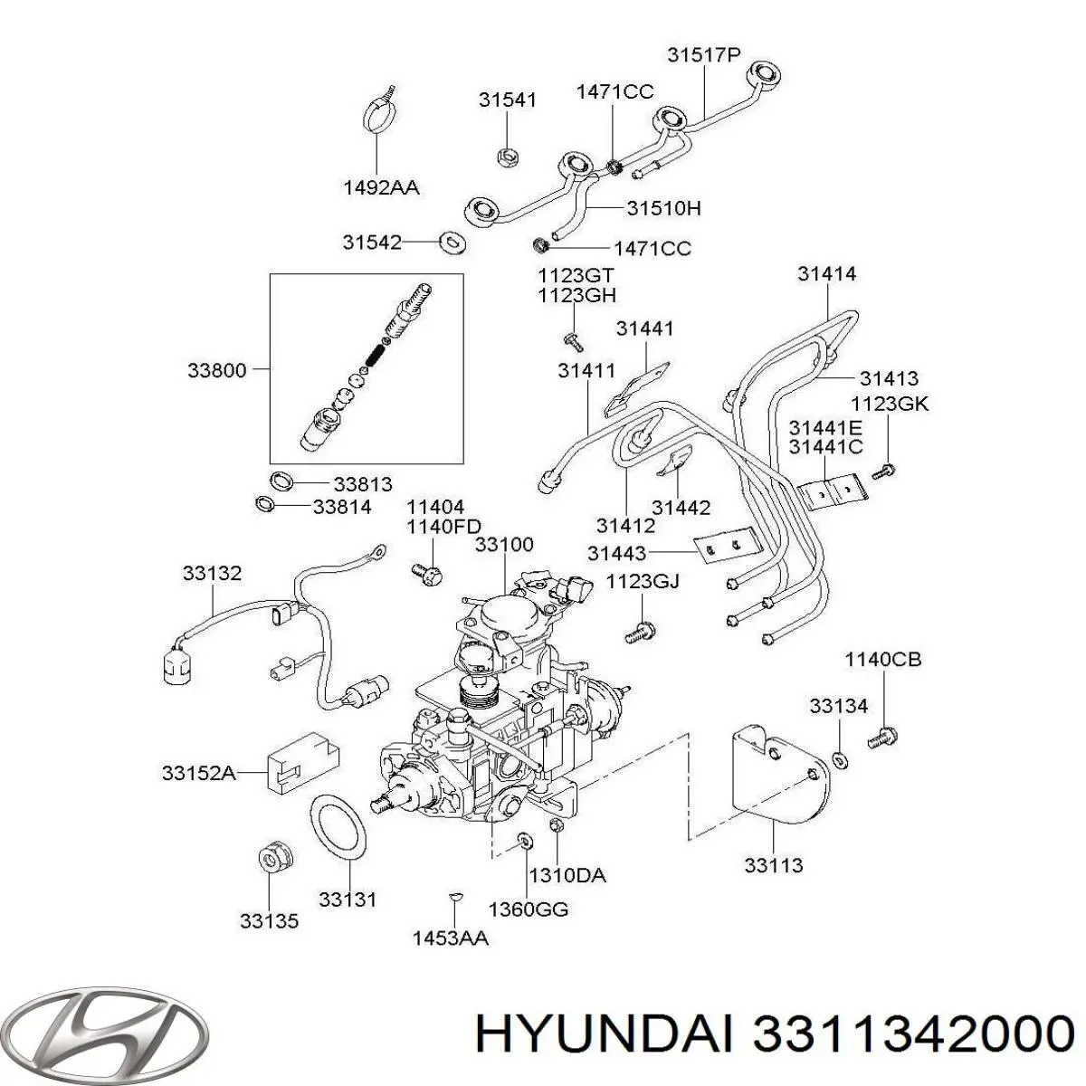 3311342000 Hyundai/Kia 