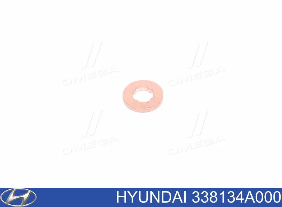 338134A000 Hyundai/Kia кільце форсунки інжектора, посадочне