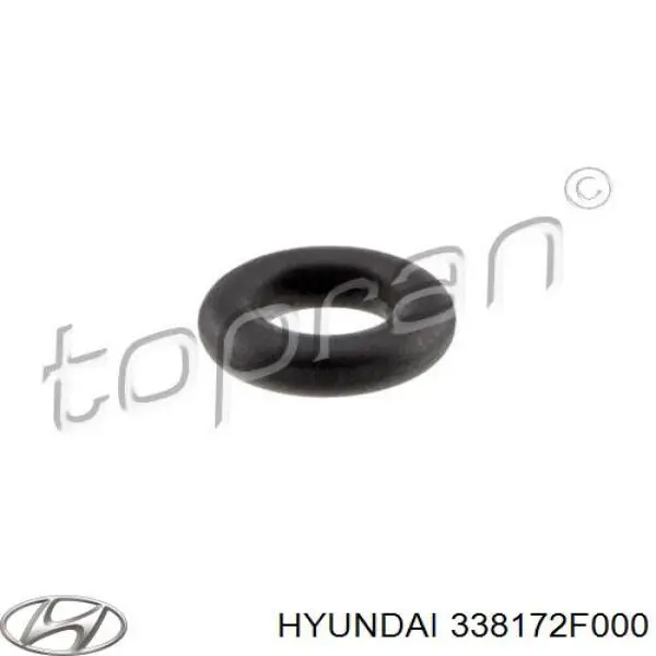 338172F000 Hyundai/Kia Кільце ущільнювача штуцера зворотного шланга форсунки