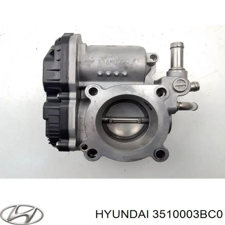 3510003BC0 Hyundai/Kia Дросільна заслінка в зборі