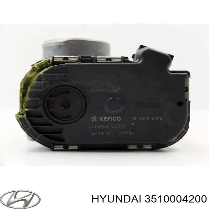 Дросільна заслінка 3510004200 Hyundai/Kia