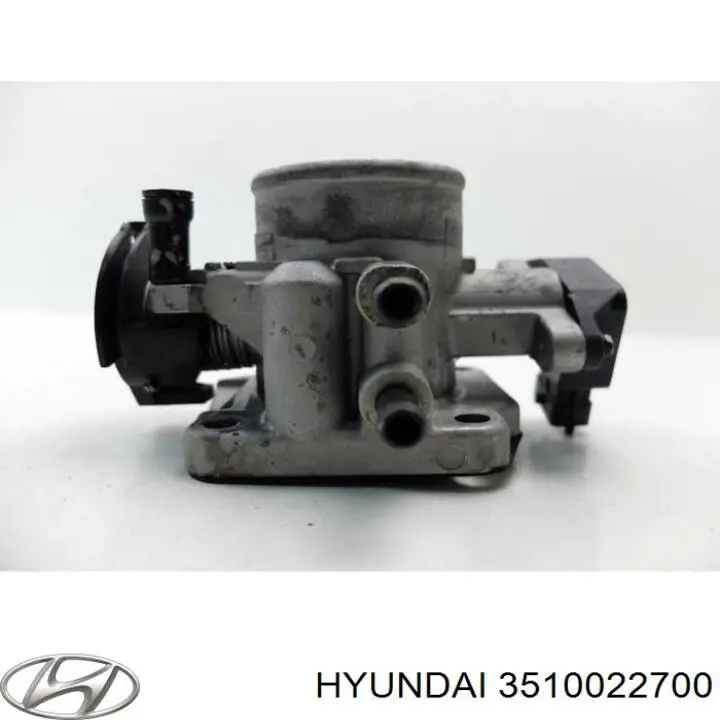 3510022700 Hyundai/Kia Дросільна заслінка в зборі
