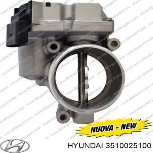 Дросільна заслінка в зборі 3510025100 Hyundai/Kia