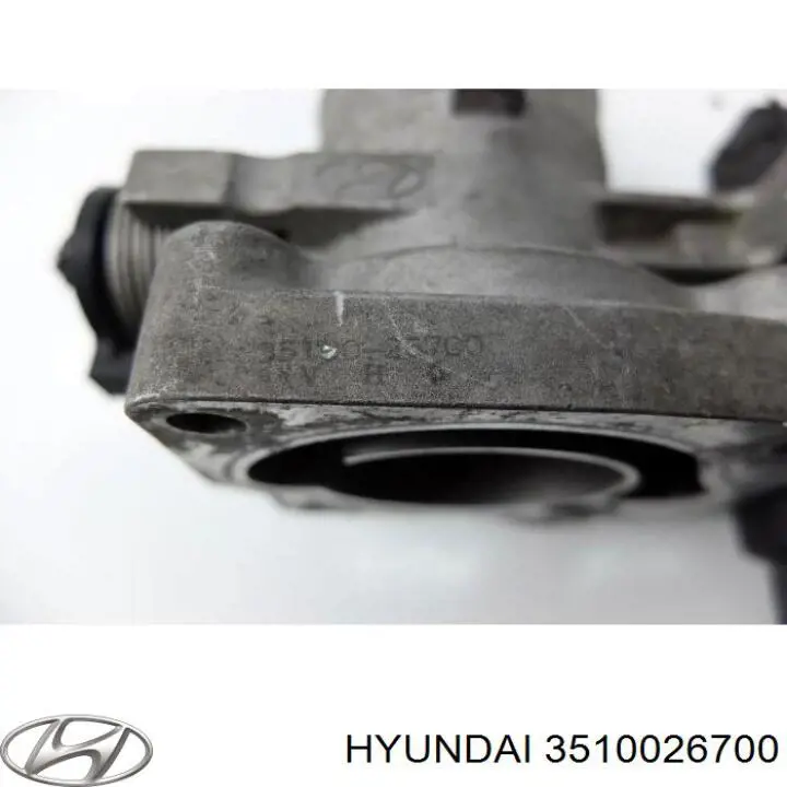 3510026700 Hyundai/Kia Дросільна заслінка в зборі