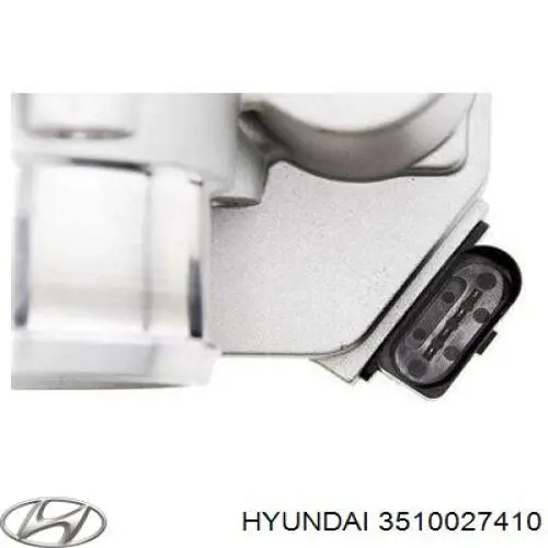 Заслінка повітряна Hyundai/Kia 3510027410