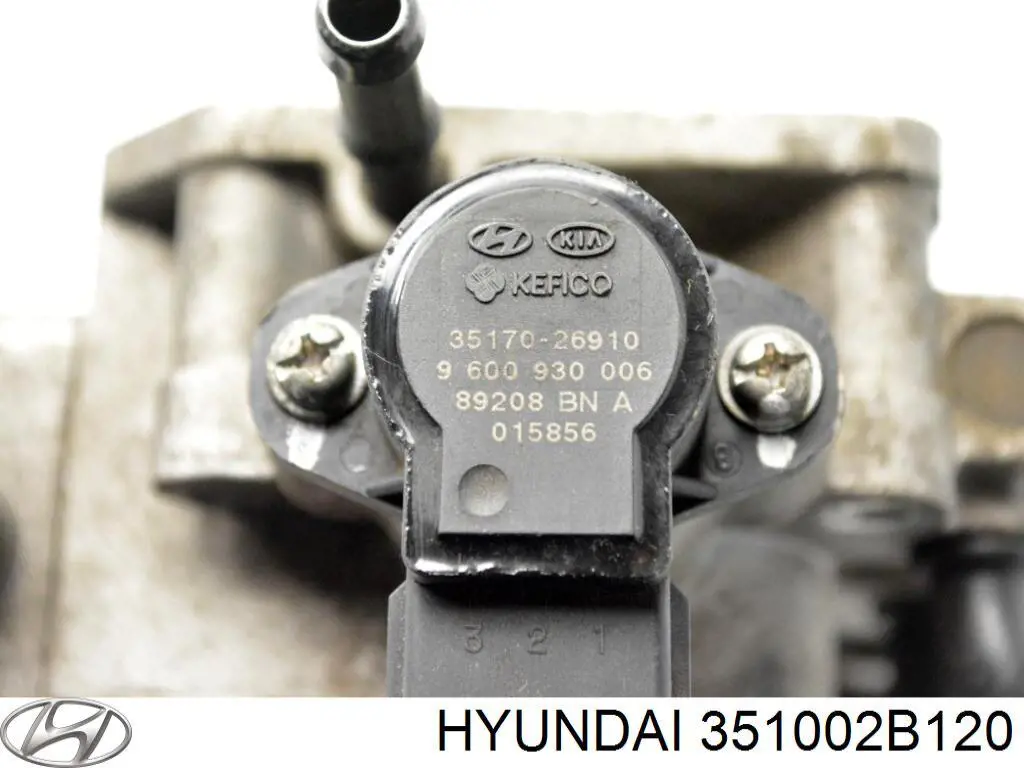 Дросільна заслінка 351002B120 Hyundai/Kia