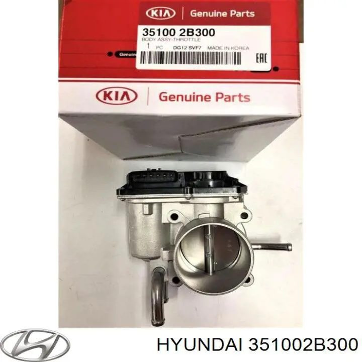 Дросільна заслінка 351002B300 Hyundai/Kia
